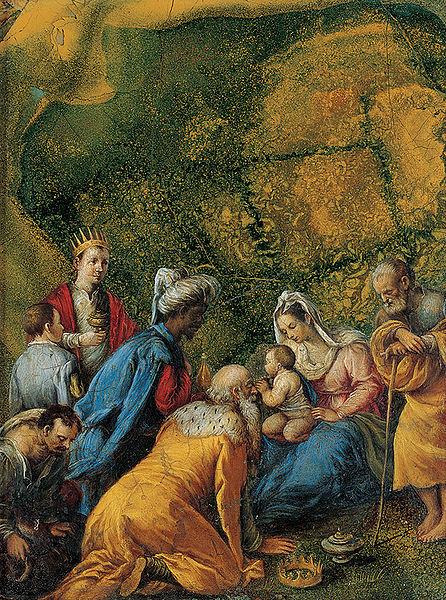 Jacopo Bassano The Adoration of the Magi France oil painting art